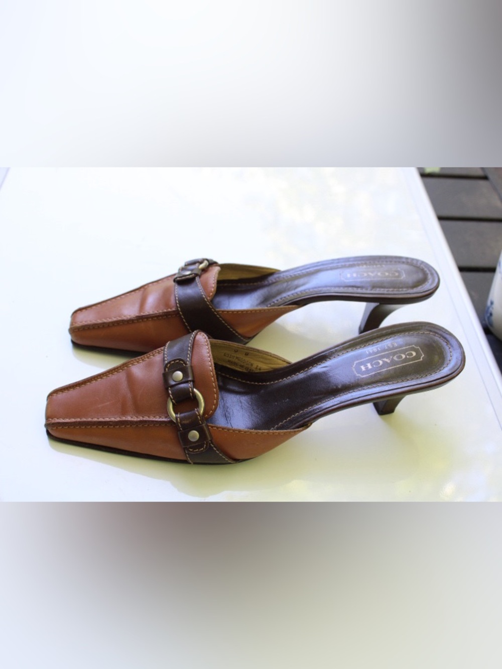 Vintage Coach Madison Mules - Picture 9 of 15